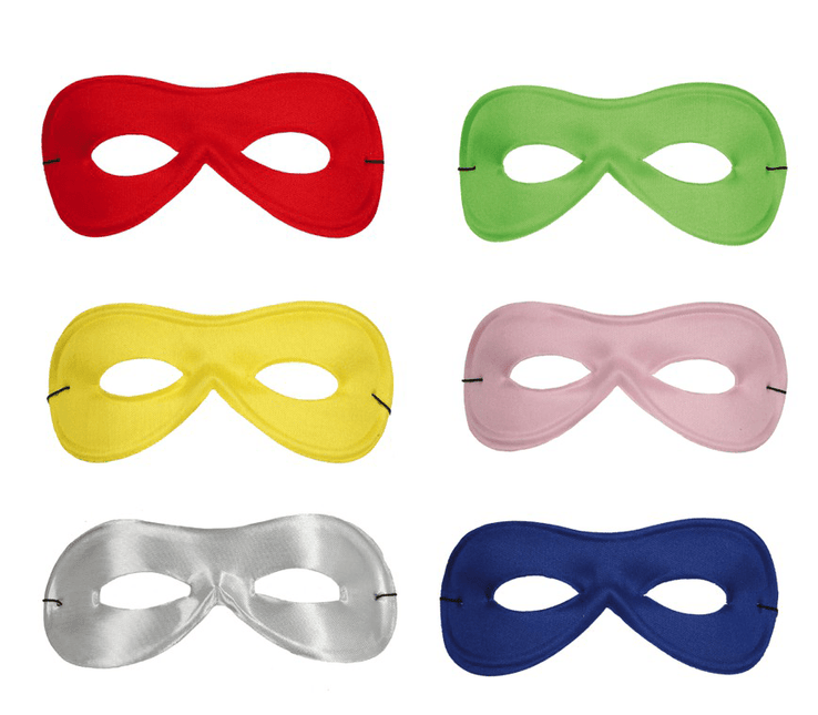 Masker Pierrot Multicolour van Fiestas Guirca koop je bij Partywinkel