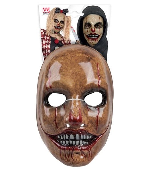 MASKER PSYCHO CLOWN - PLASTIC van Widmann koop je bij Partywinkel