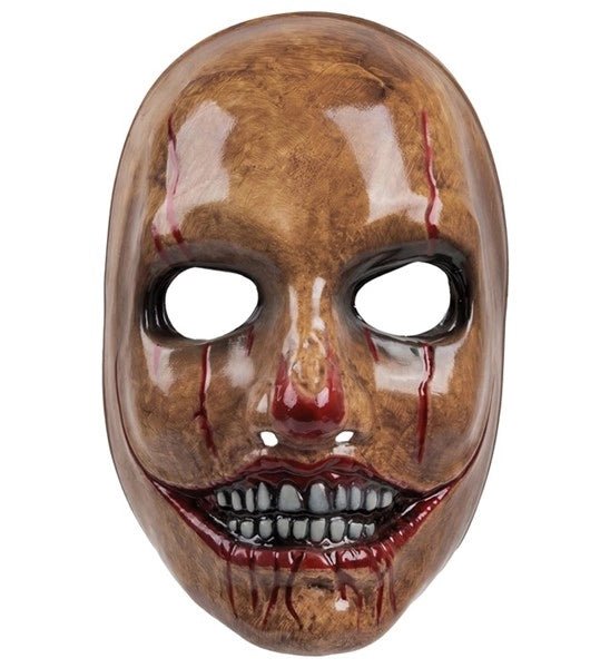 MASKER PSYCHO CLOWN - PLASTIC van Widmann koop je bij Partywinkel
