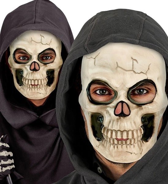 MASKER SCHEDEL VOLWASSENE - PLASTIC van Widmann koop je bij Partywinkel