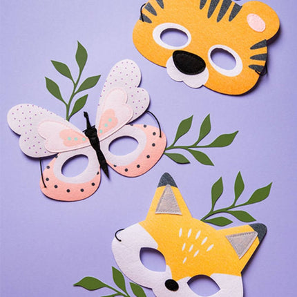 Masker Vilt Vlinder van Folat koop je bij Partywinkel
