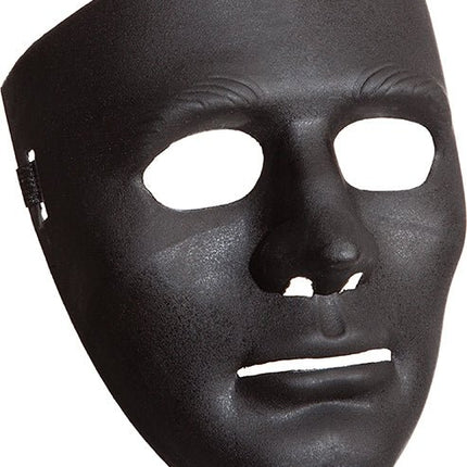 Masker zwart van Orlob koop je bij Partywinkel