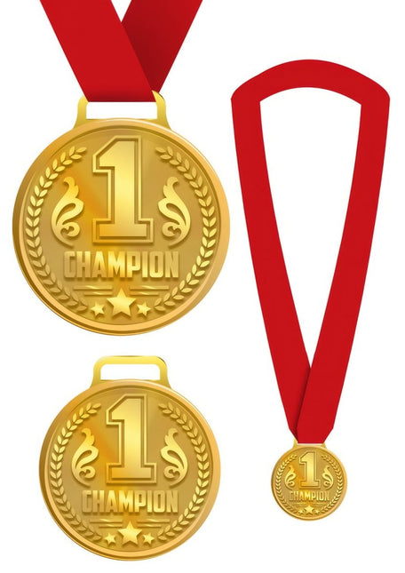 Medaille Kampioen van Fiestas Guirca koop je bij Partywinkel
