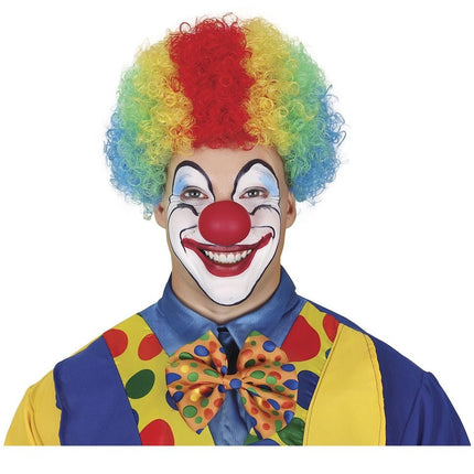 Meerkleurige Pruik Krullen van Fiestas Guirca koop je bij Partywinkel