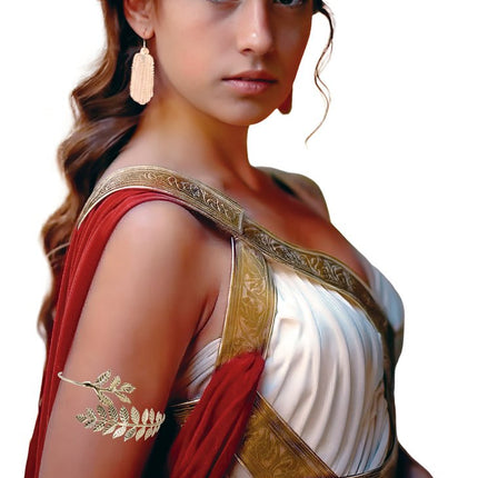 Metalen Laurel Armband van Fiestas Guirca koop je bij Partywinkel