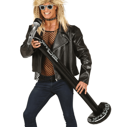 Microfoon Opblaasbaar 1,12m van Fiestas Guirca koop je bij Partywinkel