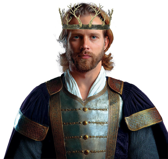 Middeleeuwen Kroon Bruin van Fiestas Guirca koop je bij Partywinkel