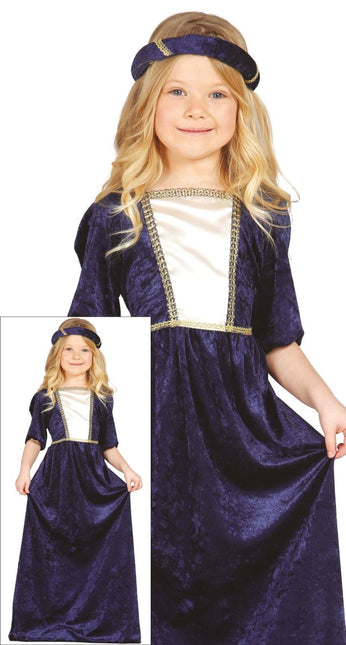 Middeleeuws Kostuum Meisje van Fiestas Guirca koop je bij Partywinkel