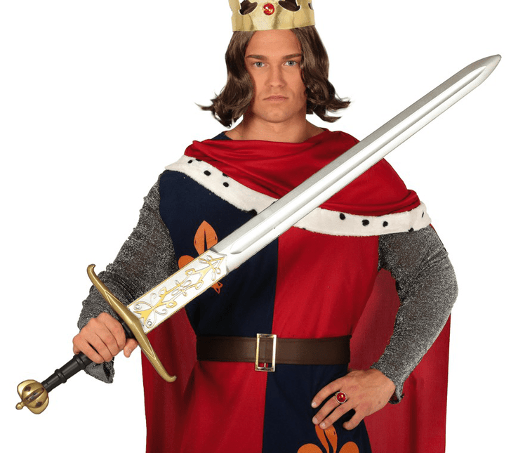 Middeleeuws Zwaard 1,2m van Fiestas Guirca koop je bij Partywinkel