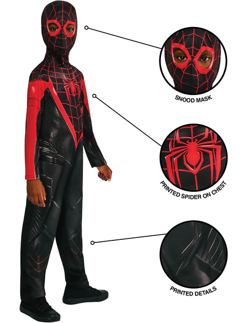 Disfraz de Miles Morales Gamerverse Niño