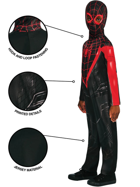 Disfraz de Miles Morales Gamerverse Niño