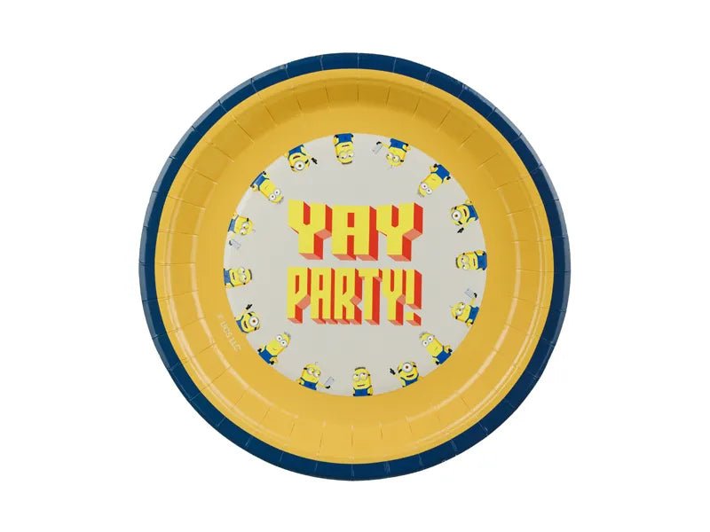 Minions - borden, 23 cm, mix van Partydeco koop je bij Partywinkel