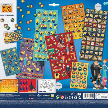Minions Stickers 7st - Partywinkel - 8714274710153