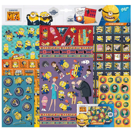 Minions Stickers 7st - Partywinkel - 8714274710153