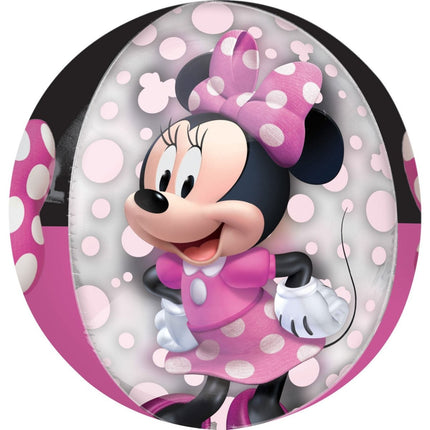 Minnie Mouse Helium Ballon Deluxe 40cm leeg van Anagram koop je bij Partywinkel