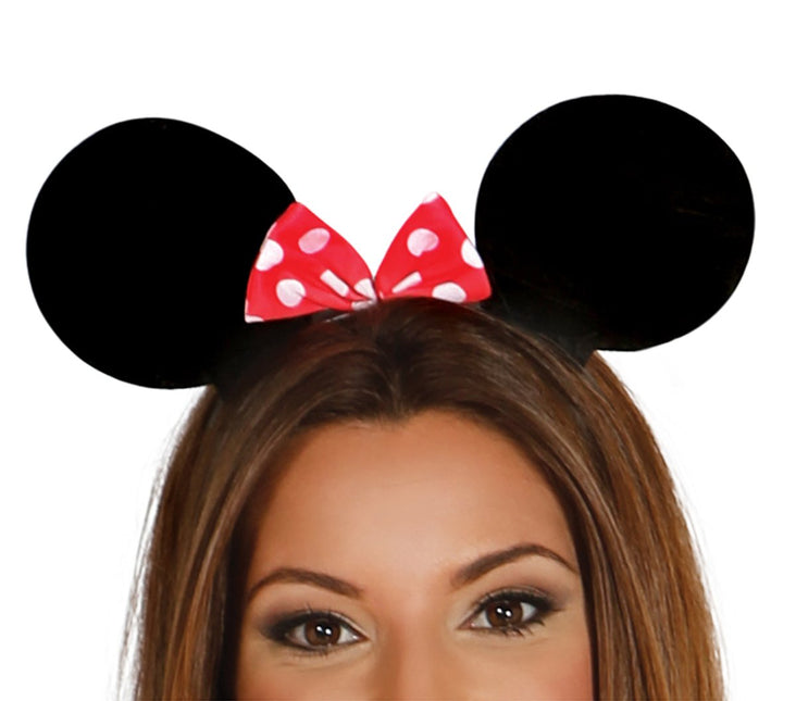 Minnie Mouse Kostuum Wit Rood Dames - Partywinkel - 8434077805091
