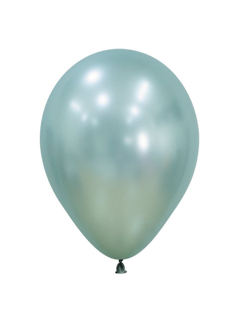 Mintgroene Ballonnen 23cm 100st van Sempertex koop je bij Partywinkel