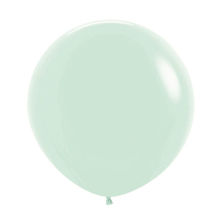 Mintgroene Ballonnen Pastel 61cm 3st van Sempertex koop je bij Partywinkel