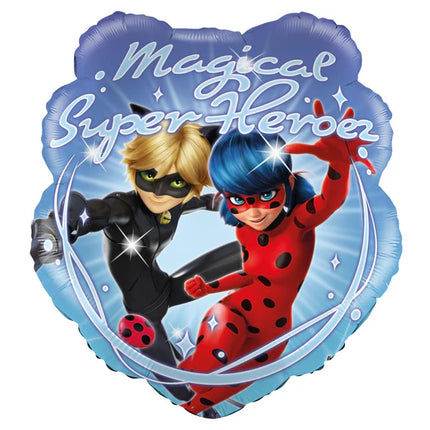 Globo de helio «Miraculous» vacío, 45 cm