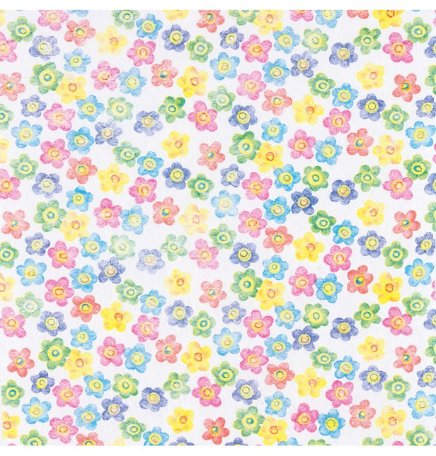 Camino de Mesa Floral Coloreado 5m
