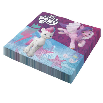 Servilletas de My Little Pony, 33 cm, 20 unidades