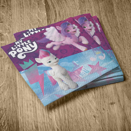 Servilletas de My Little Pony, 33 cm, 20 unidades