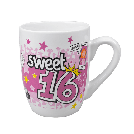 Mok Sweet 16 van Paper Dreams koop je bij Partywinkel