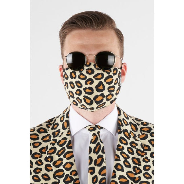 Mondkapje Herbruikbaar Jaguar van OppoSuits koop je bij Partywinkel