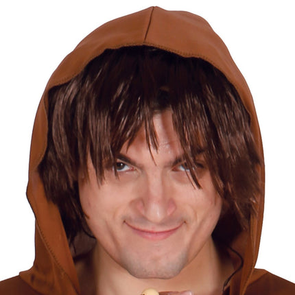 Monnik Kostuum Bruin Heren Monnik van Fiestas Guirca koop je bij Partywinkel