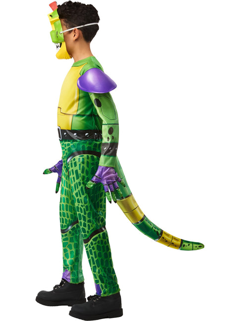 Disfraz de caimán Montgomery Niño