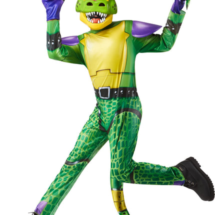 Disfraz de caimán Montgomery Niño