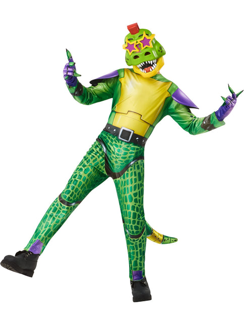 Disfraz de caimán Montgomery Niño
