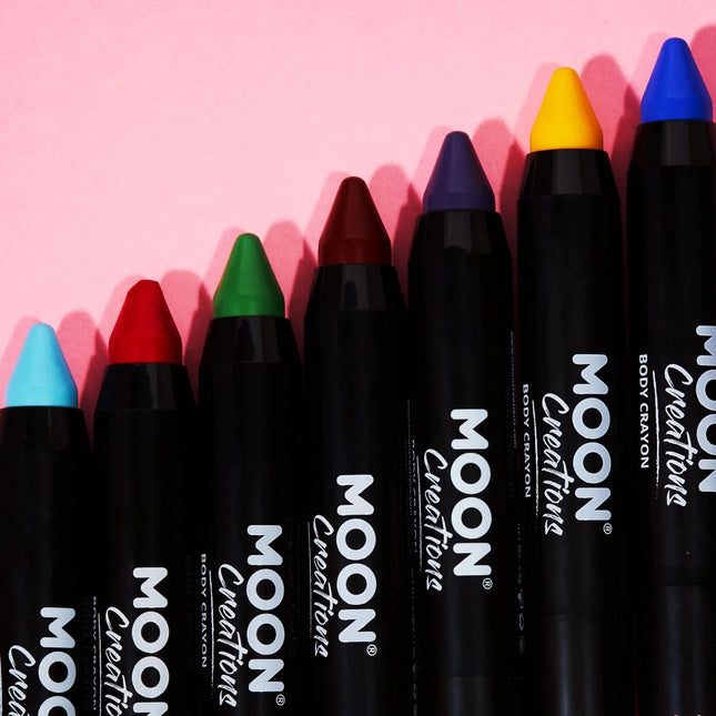 Moon Creations Body Crayons Yellow 3.2g van Moon Creations koop je bij Partywinkel