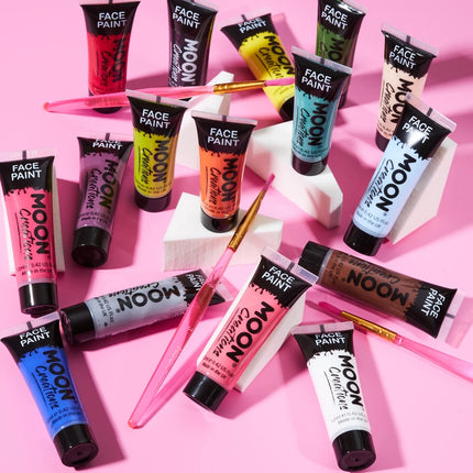Moon Creations Face Paint White 12ml van Moon Creations koop je bij Partywinkel