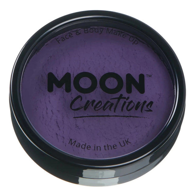 Moon Creations Pro Face Paint Cake Pots Purple 36g van Moon Creations koop je bij Partywinkel