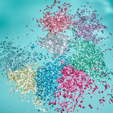 Moon Glitter Bio Chunky Glitter Blue 3g van Moon Creations koop je bij Partywinkel