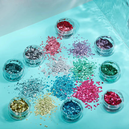 Moon Glitter Bio Chunky Glitter Gold 3g van Moon Creations koop je bij Partywinkel