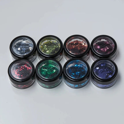 Moon Glitter Classic Chunky Glitter Blue 3g van Moon Creations koop je bij Partywinkel