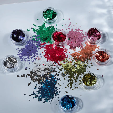 Moon Glitter Classic Chunky Glitter Pink 3g van Moon Creations koop je bij Partywinkel