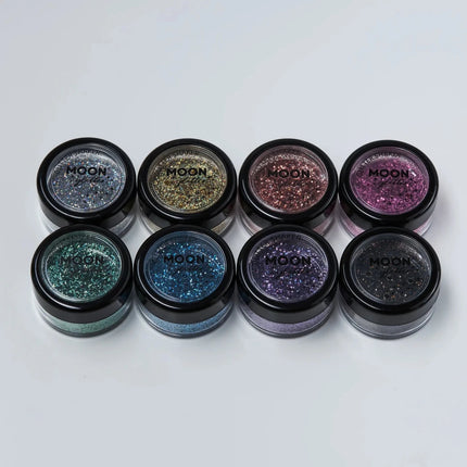 Moon Glitter Holographic Glitter Shakers Rose Gold 5g van Moon Creations koop je bij Partywinkel
