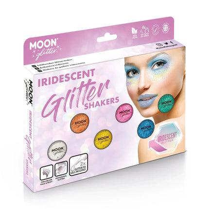 Moon Glitter Iridescent Glitter Shakers Yellow 5g van Moon Creations koop je bij Partywinkel