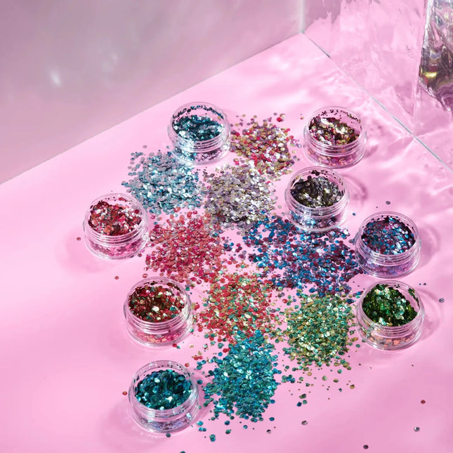 Moon Glitter Mystic Bio Chunky Glitter Aquarium 3g van Moon Creations koop je bij Partywinkel