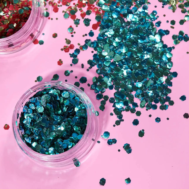 Moon Glitter Mystic Bio Chunky Glitter Aquarium 3g van Moon Creations koop je bij Partywinkel