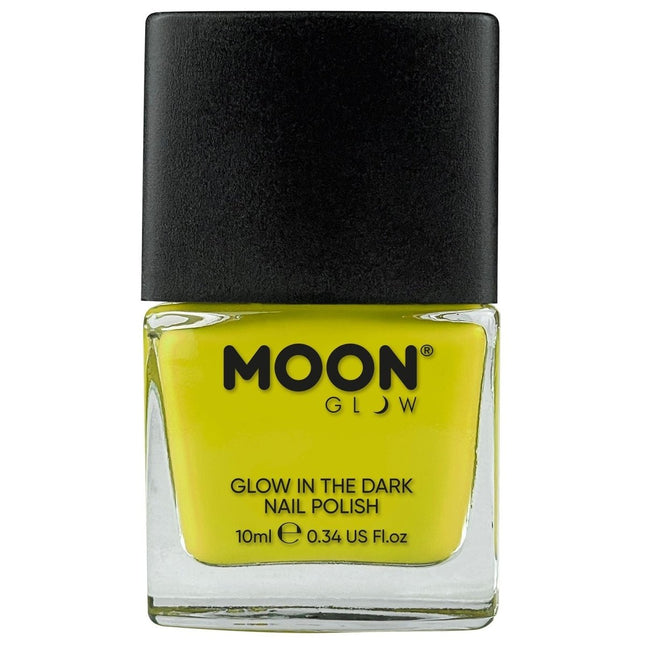 Moon Glow Glow in the Dark Nail Polish Yellow 14ml van Moon Creations koop je bij Partywinkel