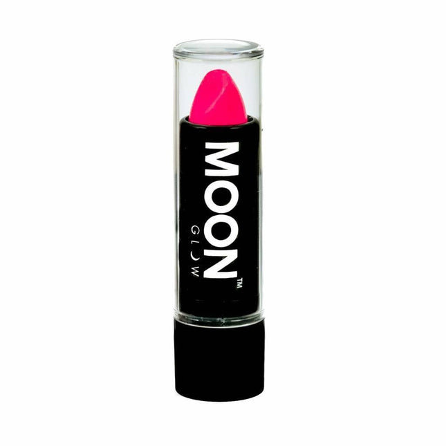 Moon Glow Intense Neon UV Lipstick Intense Pink van Moon Creations koop je bij Partywinkel