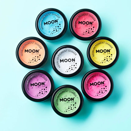 Moon Glow Neon UV Pigment Shakers Intense Red 5g van Moon Creations koop je bij Partywinkel
