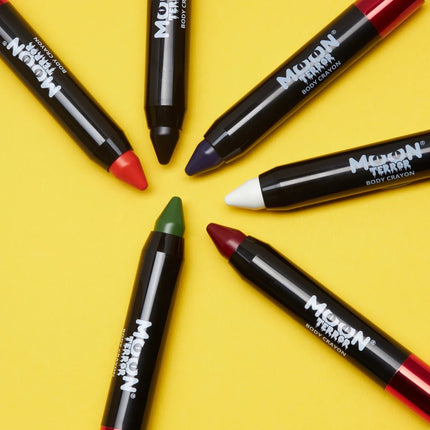 Moon Terror Halloween Body Crayons Pumpkin Orange 3.2g van Moon Creations koop je bij Partywinkel