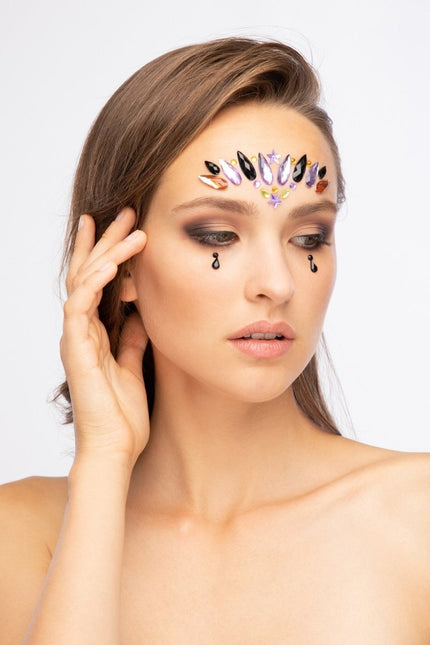 Moon Terror Halloween Face Jewels Evil Queen van Moon Creations koop je bij Partywinkel