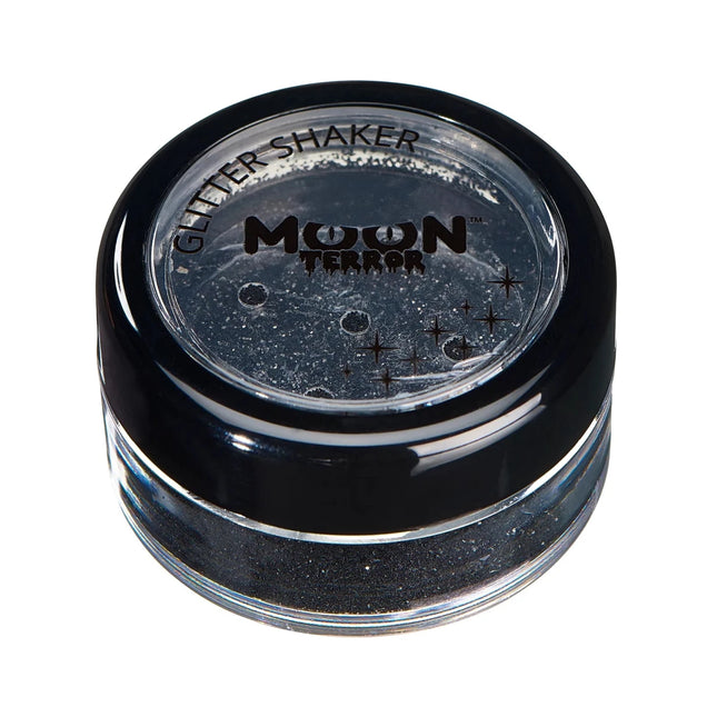 Moon Terror Halloween Glitter Shakers Midnight Black 5g van Moon Creations koop je bij Partywinkel