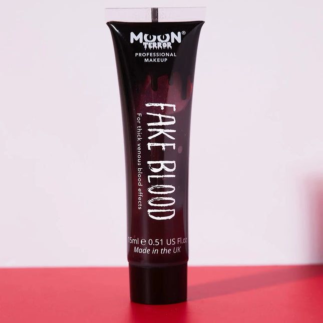 Moon Terror Pro FX Fake Blood Dark Venous 15ml van Moon Creations koop je bij Partywinkel